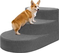 מדרגות רכות לכלב קטן בטיחותיות ונוחות